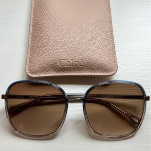 Chloé NEW 59mm Gradient Square Sunglasses